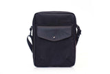 Black Ballistic with Black Leather trim