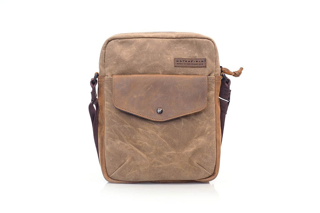 Waxed Canvas with Grizzly Leather trim