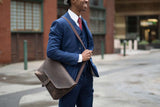 Maverick Leather Laptop Messenger Bag