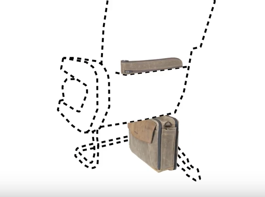 The Air Caddy and Air Porter carries all your flight essentials