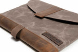 Waxed Canvas with Leather trim